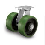 295 Series Cantilever Dual Wheel Casters: Up to 8000 lbs.